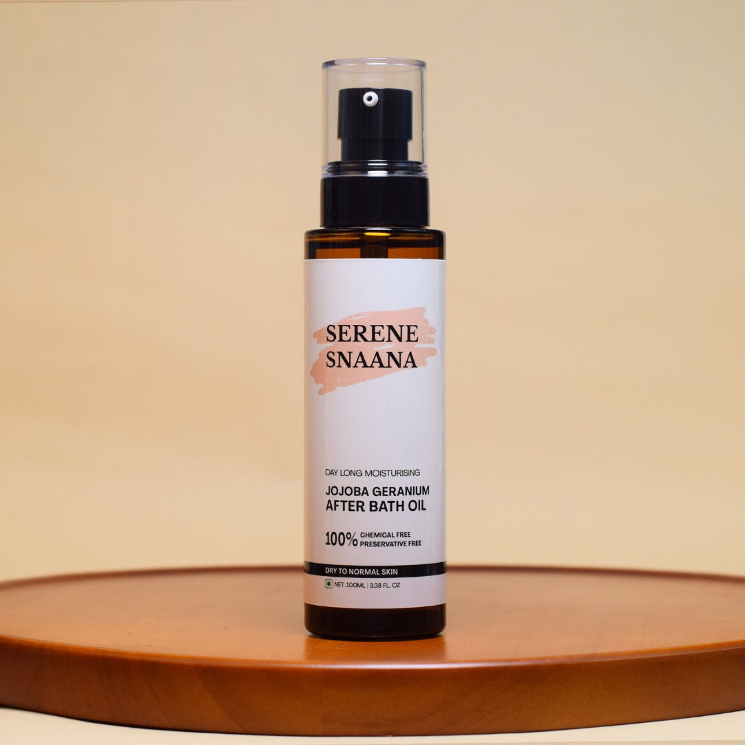 Jojoba Geranium After Bath Oil